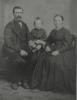 Derk H. Boekeloo (#29), wife Mary and son William