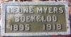 Headstone Leone Myers Boekeloo nee Wells