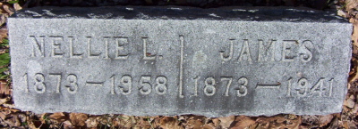 Headstone Jamer Hoekstra and Nellie L. Boekeloo (#71)