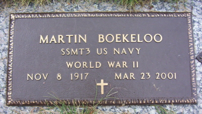 Headstone of Martin Boekeloo (#279)